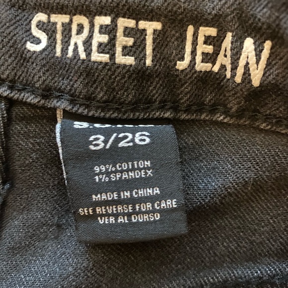 Street Jeans Wide Leg Jeans Size 3 - Picture 2 of 2